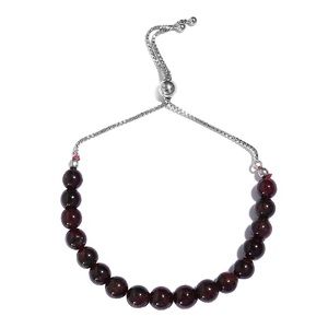 Red Garnet Bolo Bracelet